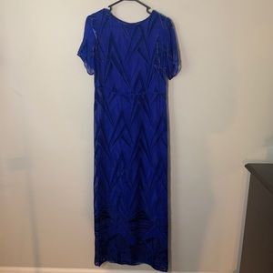 Like New Blue Maxi Dress